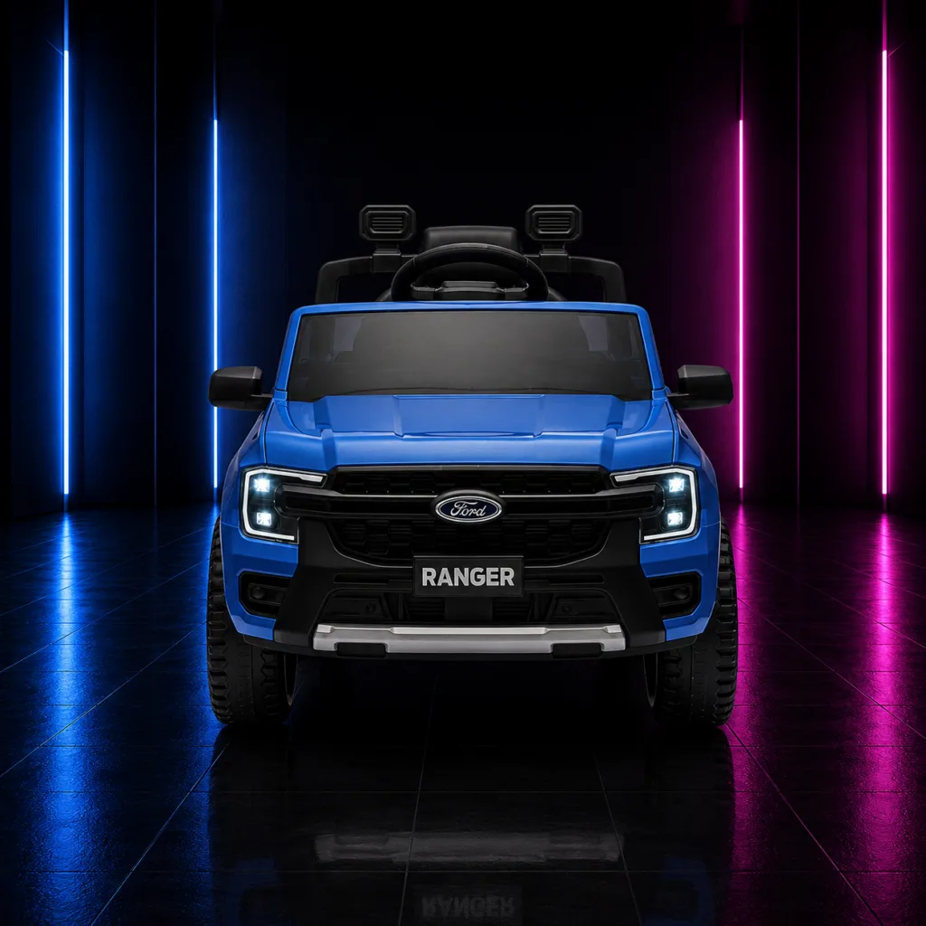 Carrinho Elétrico Infantil 12V Ford Ranger Azul