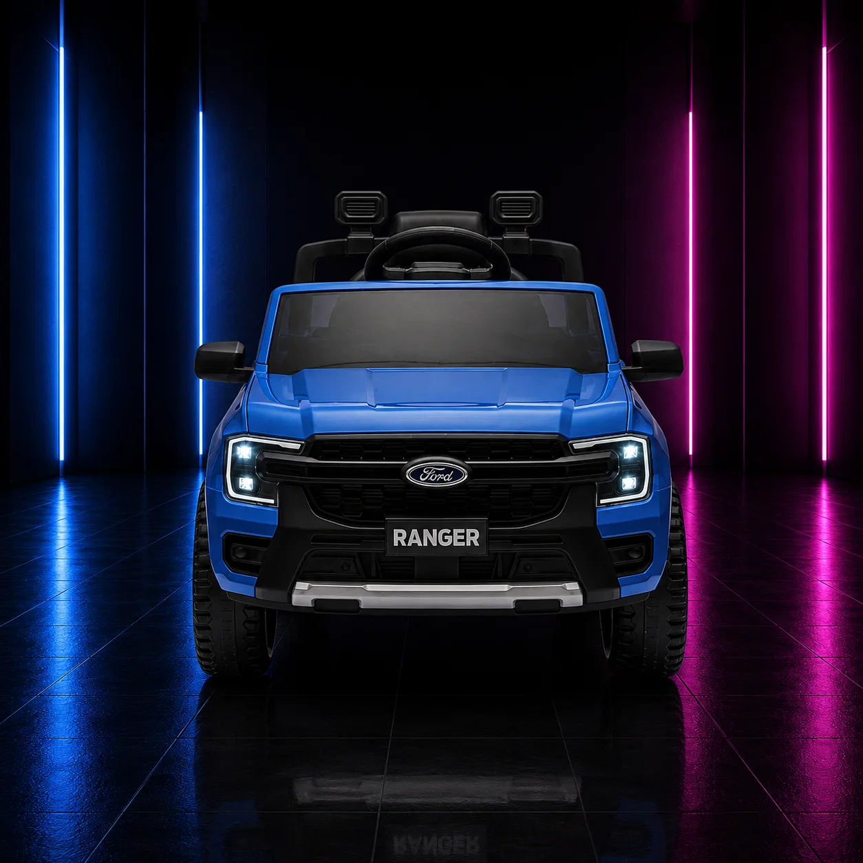 Carrinho Elétrico Infantil 12V Ford Ranger Azul