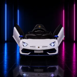Carrinho Elétrico Infantil Lamborghini 12V Branco