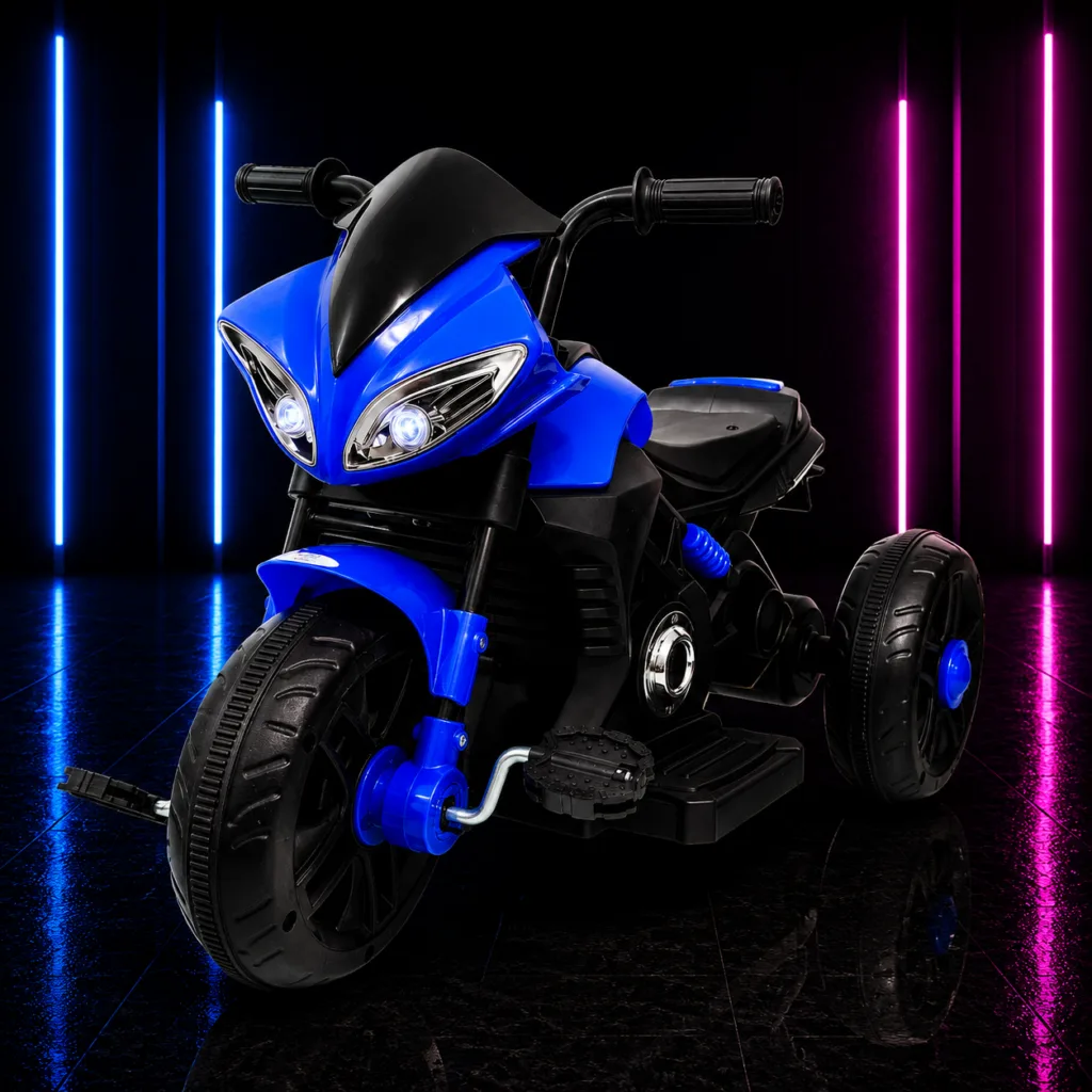 MOTO ELÉTRICA INFANTIL 6V AZUL