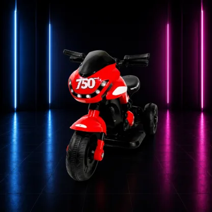 MOTO ELÉTRICA INFANTIL 6V RACE VERMELHA