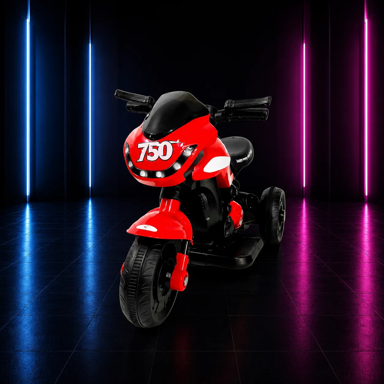 MOTO ELÉTRICA INFANTIL 6V RACE VERMELHA