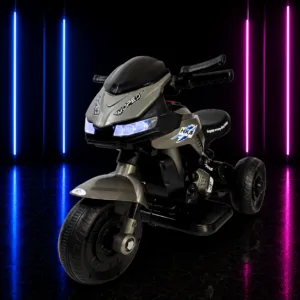 MOTO ELÉTRICA INFANTIL 6V DARK CINZA