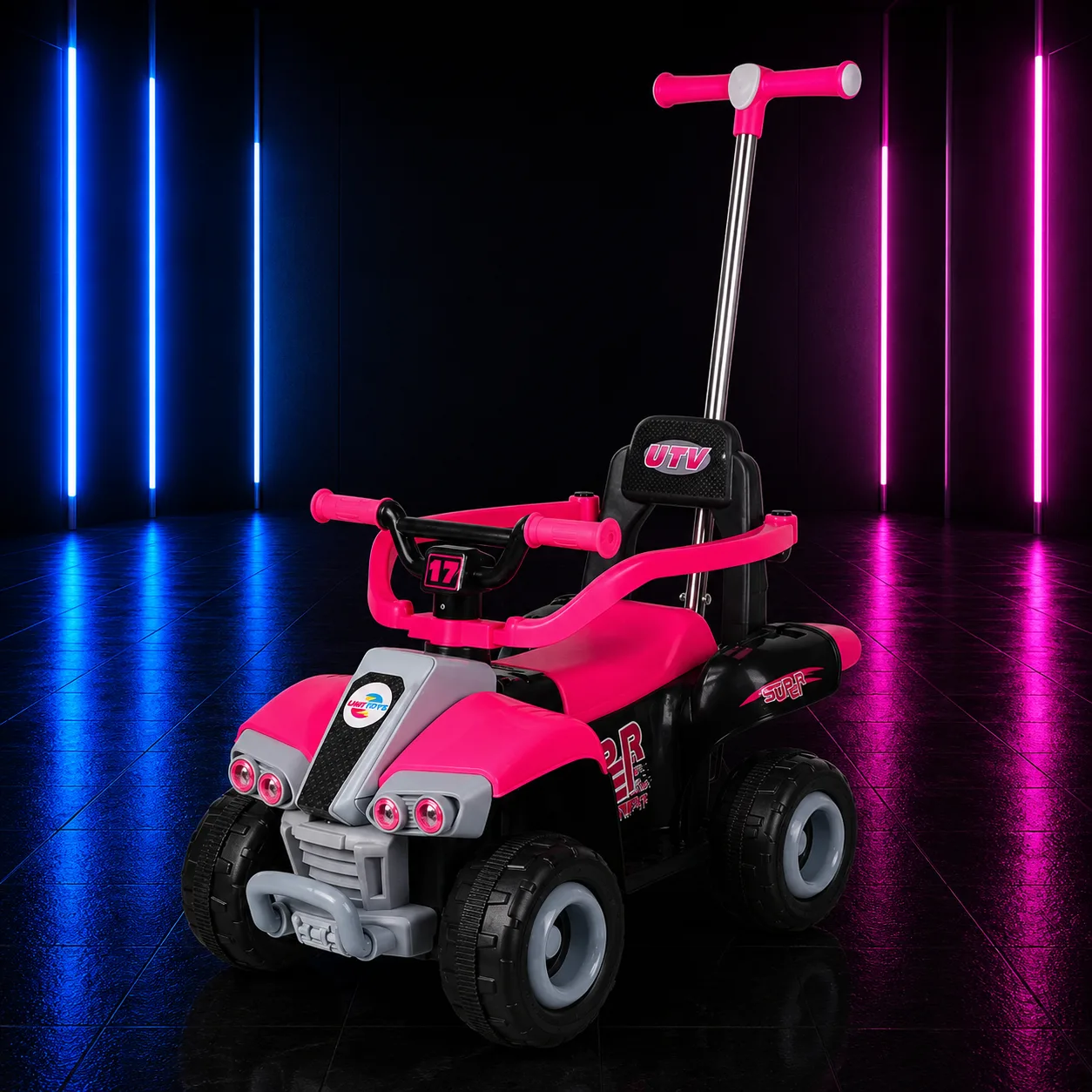 QUADRICICLO ELETRICO 6V ROSA