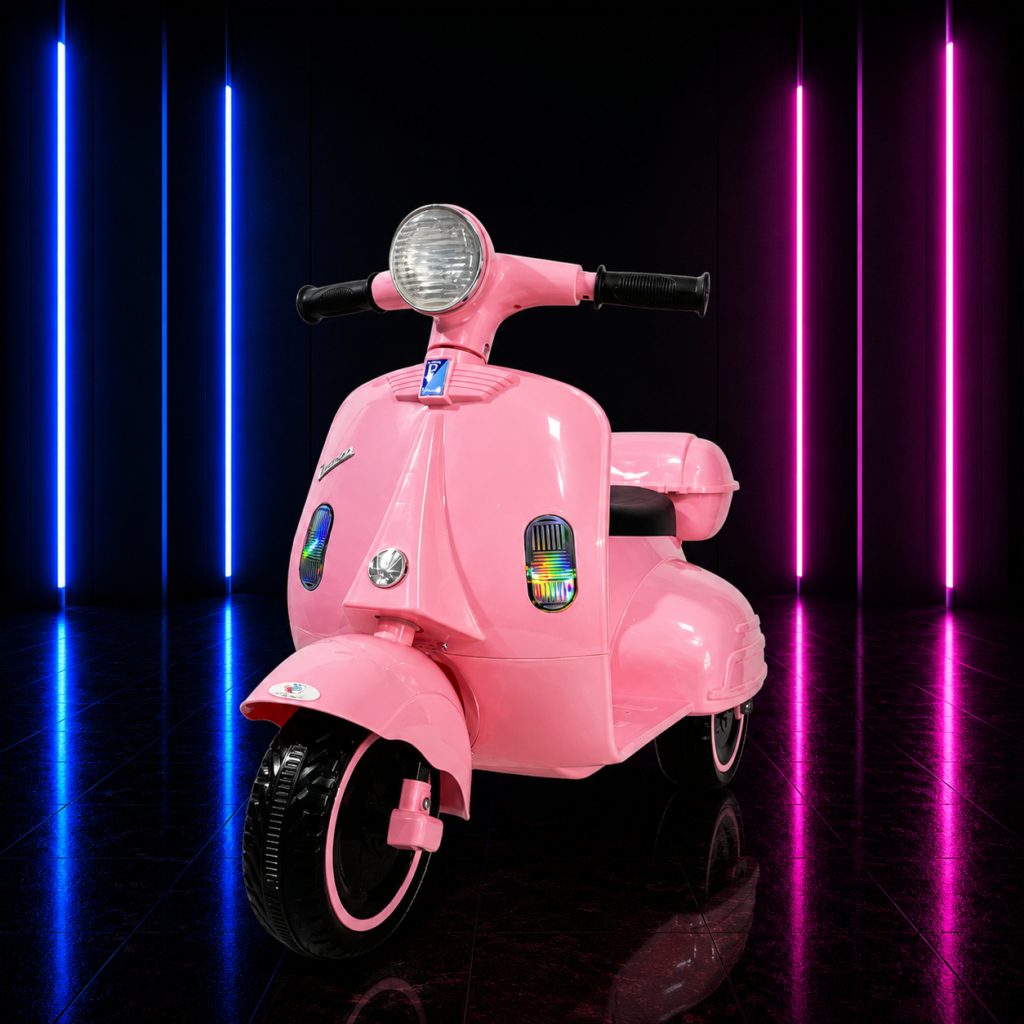 MOTO ELÉTRICA INFANTIL 6V SCOOTER ROSA