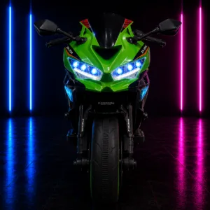 Moto Elétrica Infantil 12V Super Speed Verde