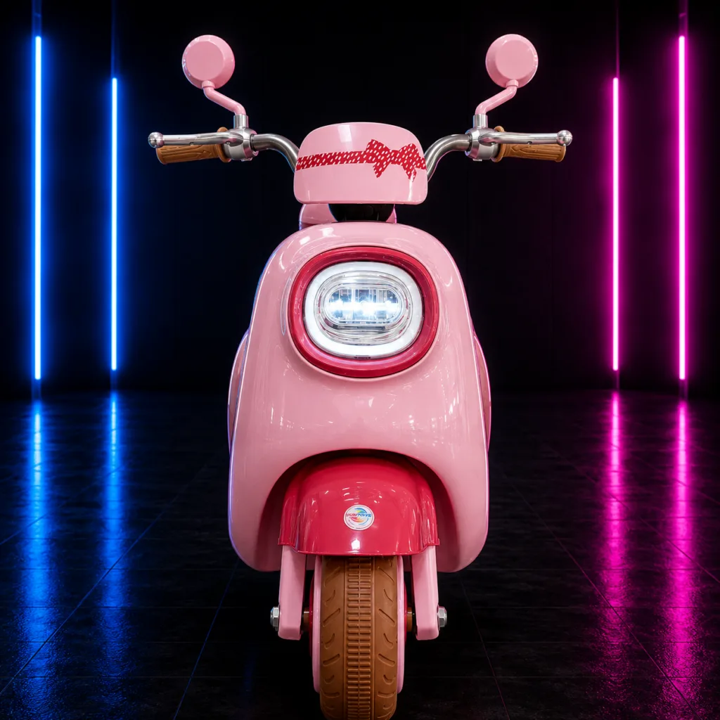 Moto Elétrica Infantil 6V Cute Rosa