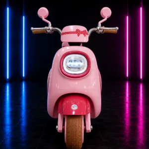 Moto Elétrica Infantil 6V Cute Rosa