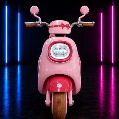 Moto Elétrica Infantil 6V Cute Rosa