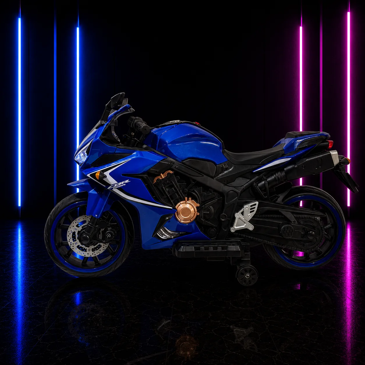 Moto Elétrica Infantil Sport Azul
