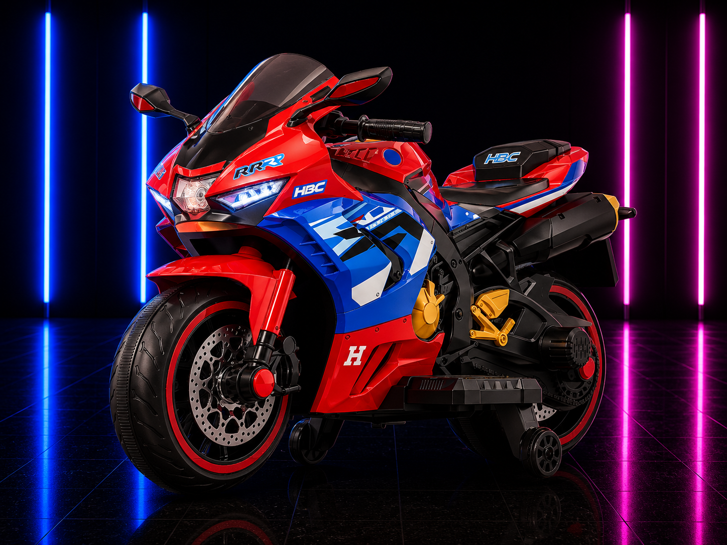 MOTO ELÉTRICA INFANTIL 12V SPEED VERMELHA