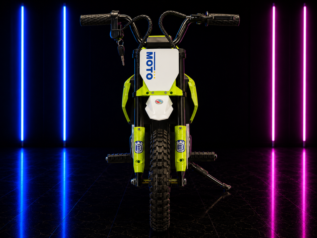 MOTO ELÉTRICA INFANTIL 24V MOTO CROSS VERDE