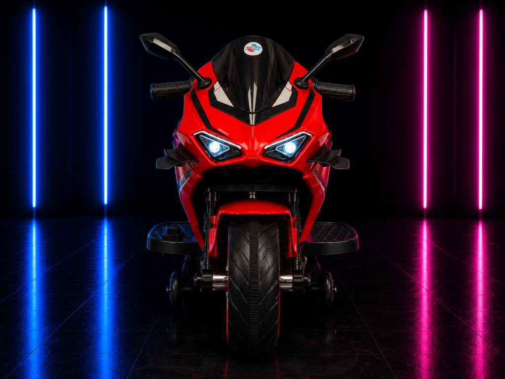 MOTO ELÉTRICA INFANTIL 12V HIGH SPEED VERMELHA