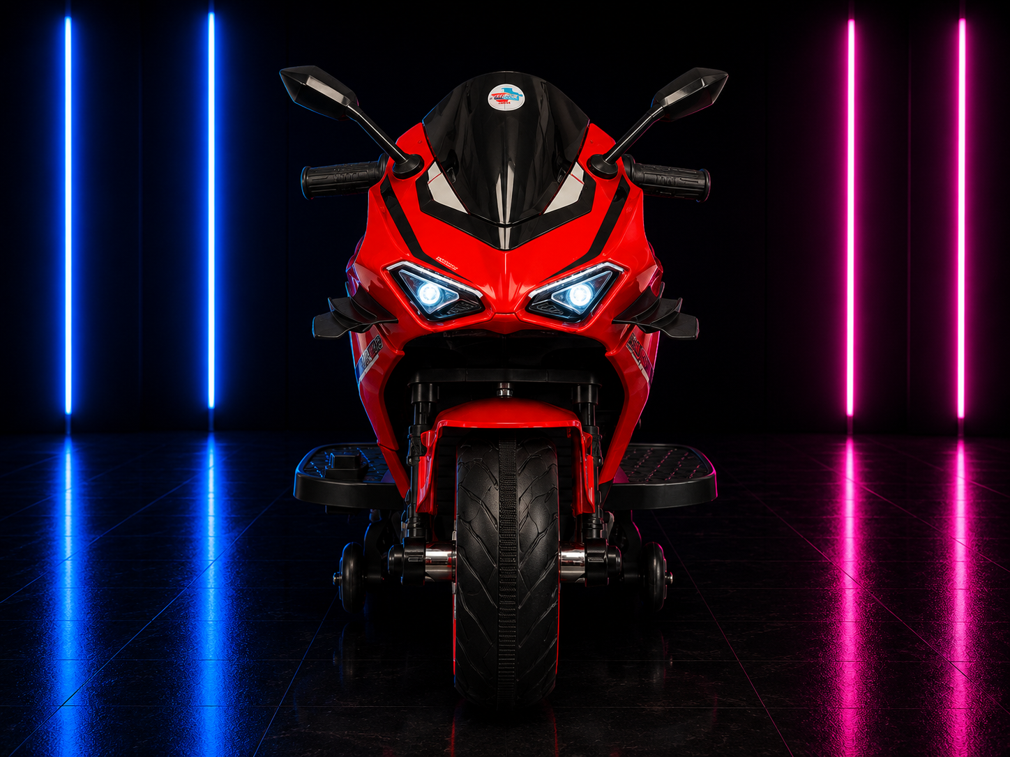 MOTO ELÉTRICA INFANTIL 12V HIGH SPEED VERMELHA