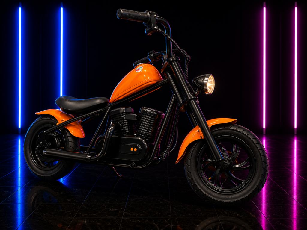 MOTO ELÉTRICA INFANTIL 24V CLASSIC AMARELA