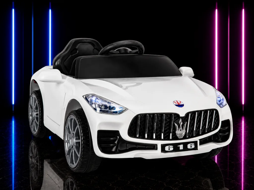 CARRINHO ELÉTRICO INFANTIL 6V SPORT CLASSIC BRANCO