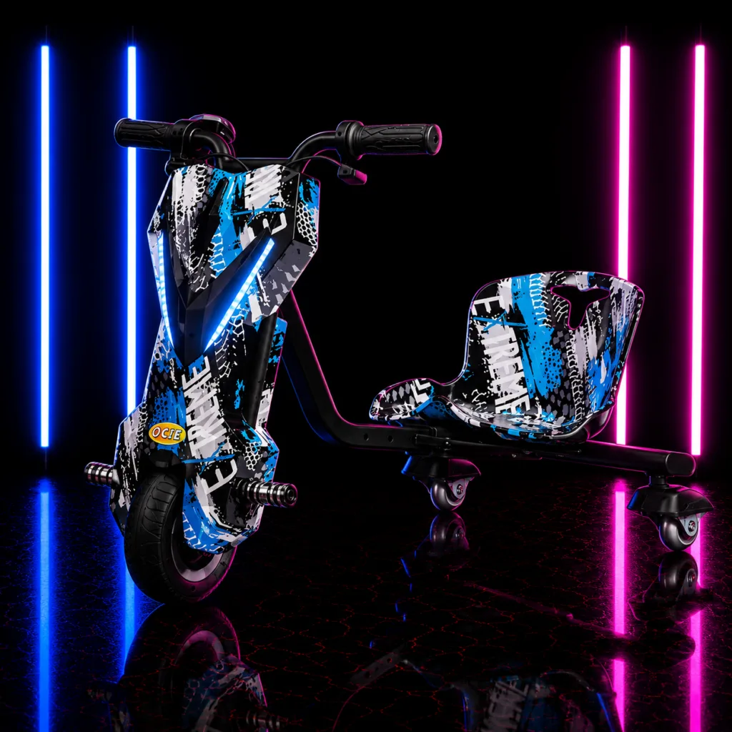 MOTO ELÉTRICA INFANTIL 36V DRIFT GRAFITE