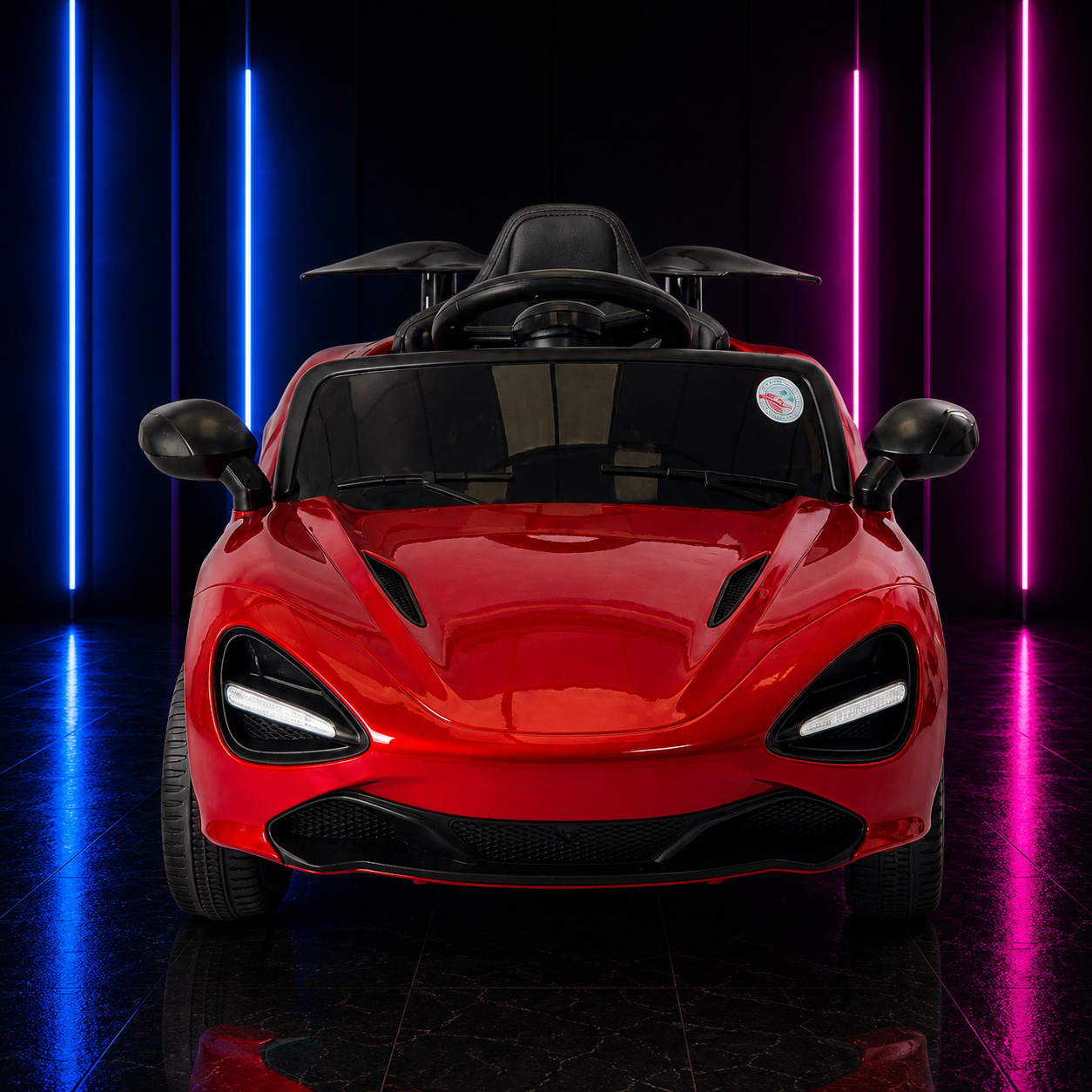 CARRINHO ELÉTRICO INFANTIL 6V SPORT LUXO VERMELHO