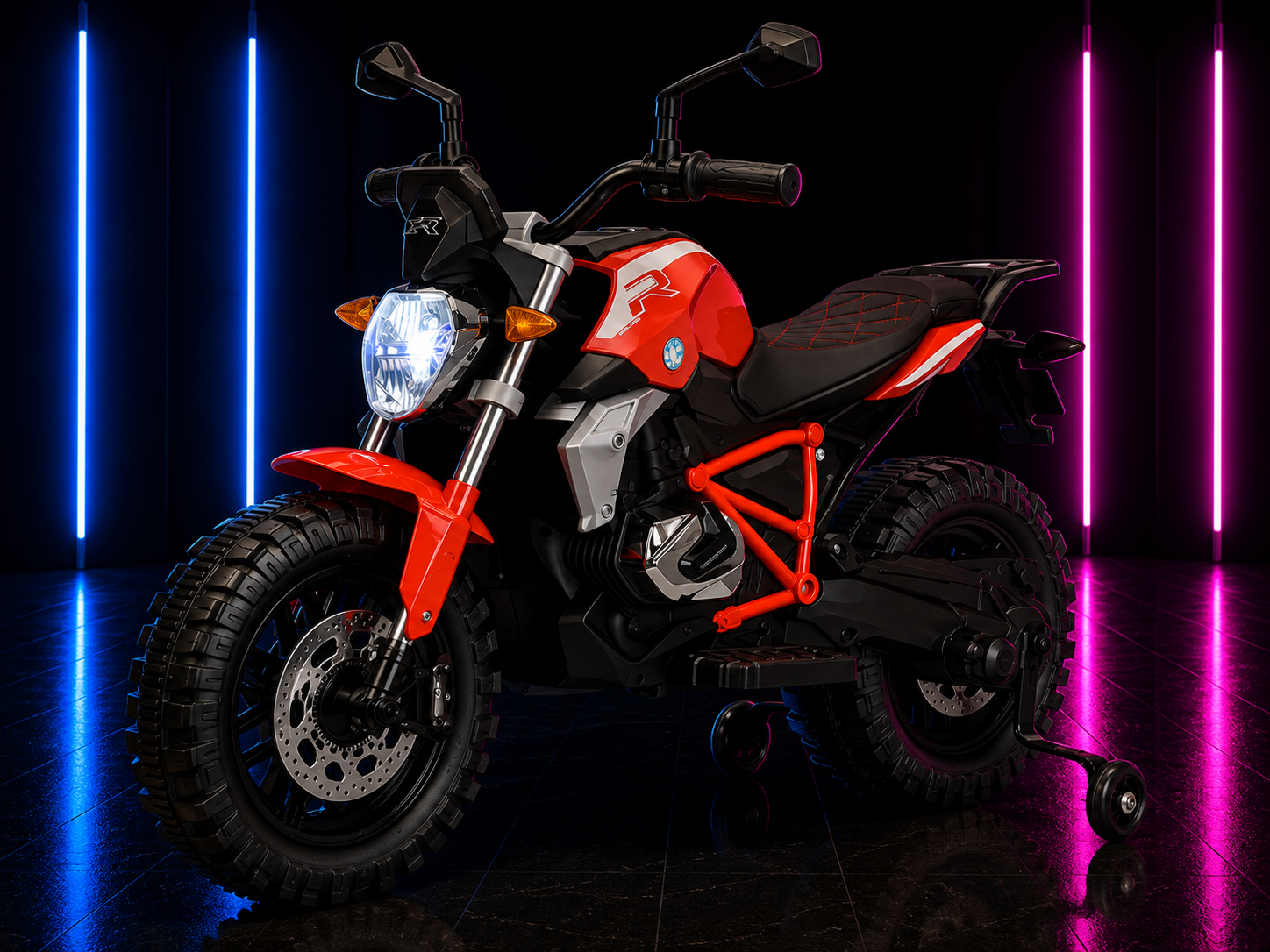 MOTO ELÉTRICA INFANTIL 12V CORRIDA DUCATI