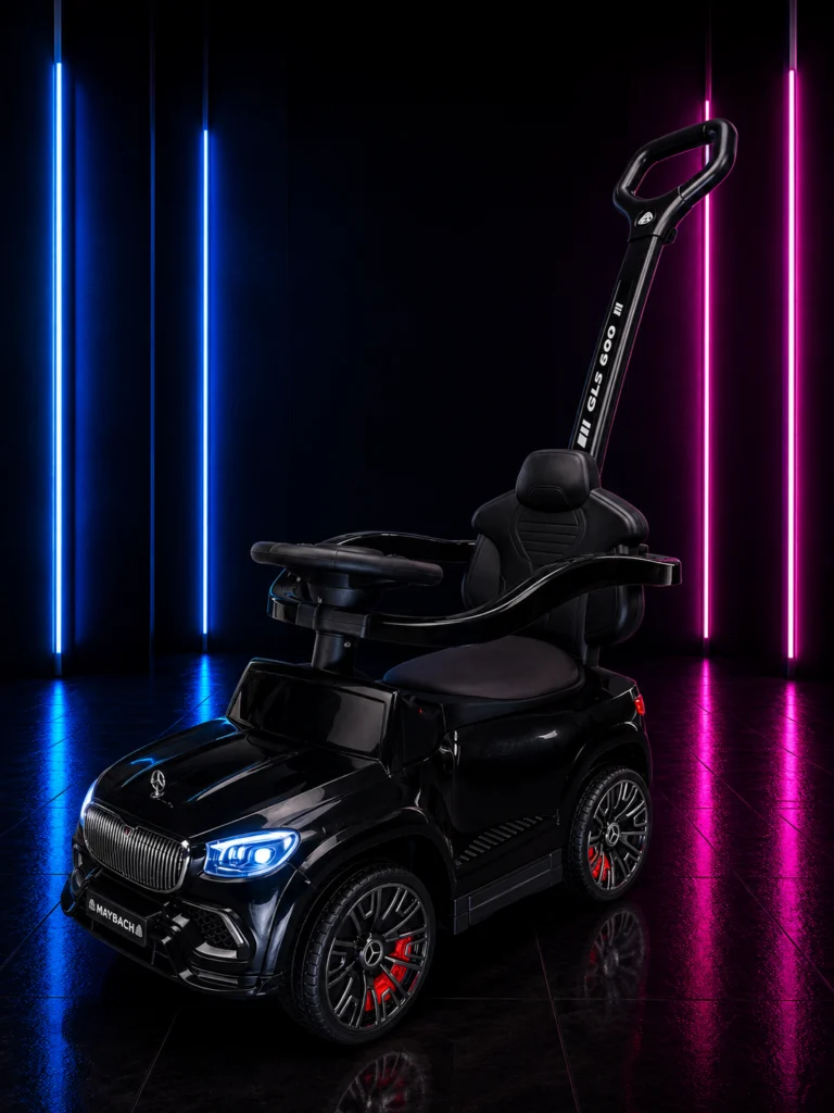 CARRINHO ELÉTRICO COM EMPURRADOR SPORT