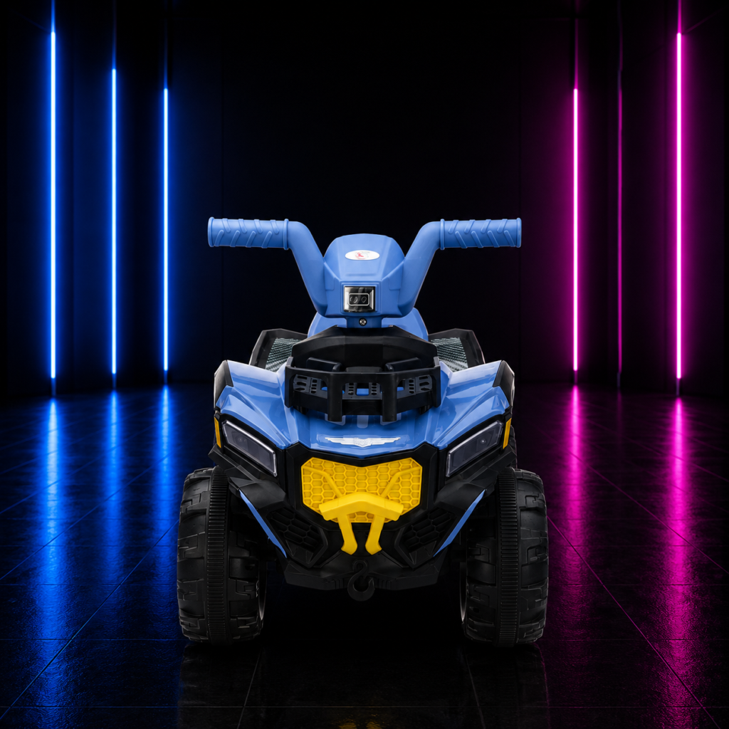 QUADRICICLO ELÉTRICO INFANTIL 6V ADVENTURE AZUL