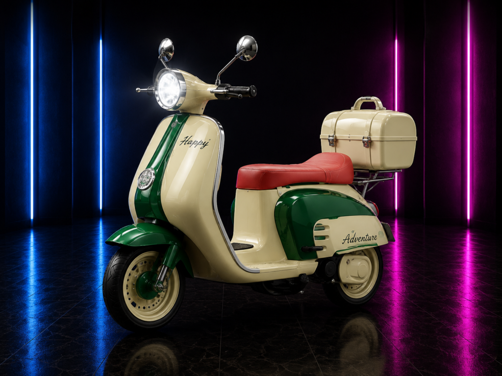 MOTO ELÉTRICA INFANTIL 6V ITALY VERDE