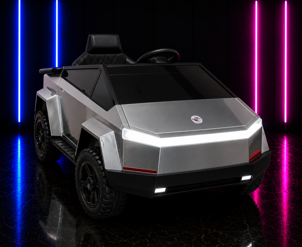 CARRINHO ELÉTRICO INFANTIL 12V SUPERTRUCK PRATA