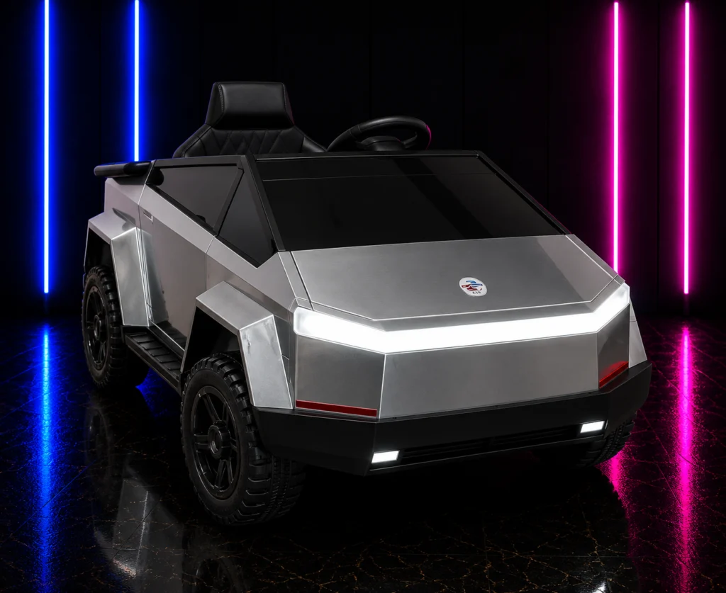 CARRINHO ELÉTRICO INFANTIL 12V SUPERTRUCK PRATA