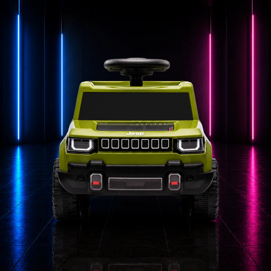 Carrinho Elétrico Infantil 6V Jipe Off-Road Lux Verde