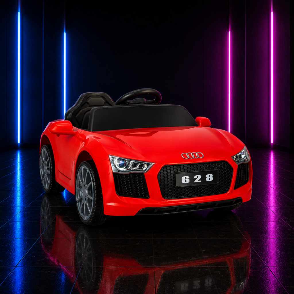 Carrinho Elétrico Infantil 6V Sport Conversível Vermelho