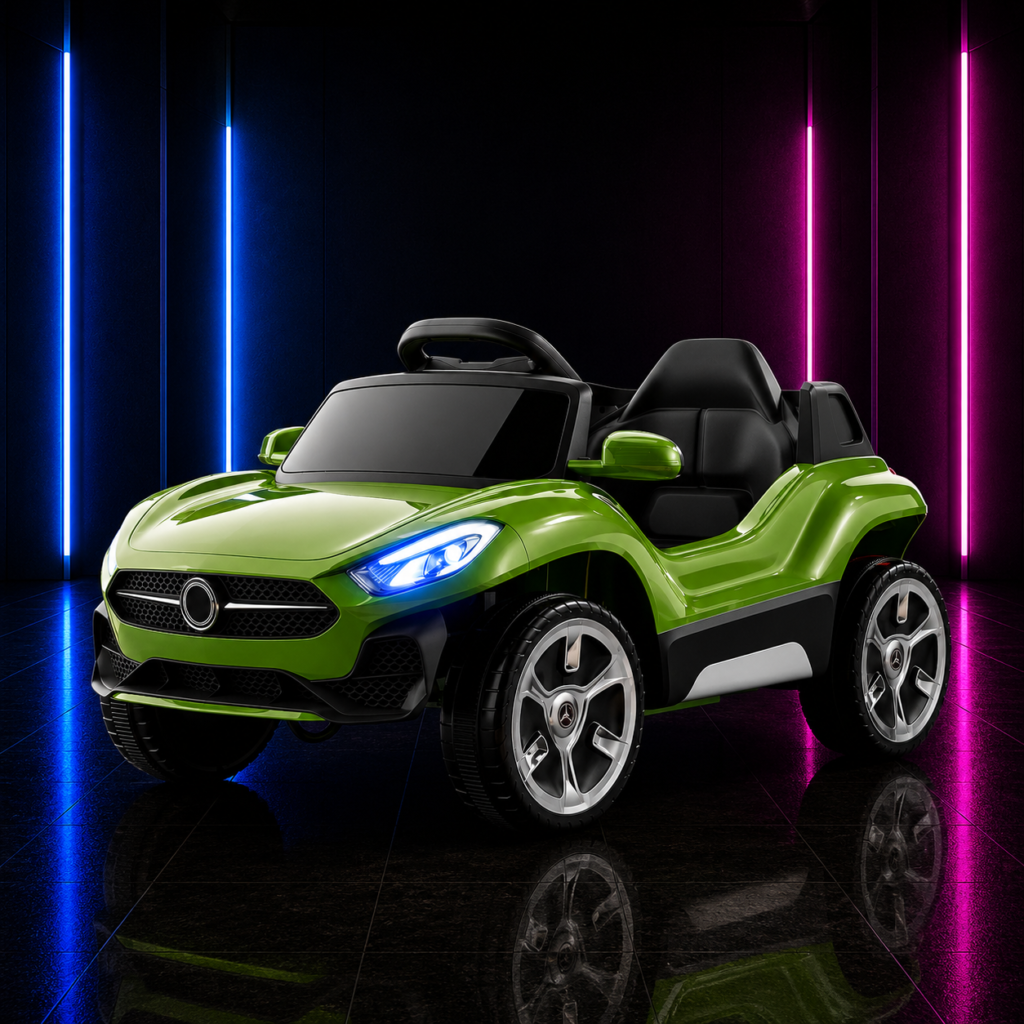 Carrinho Elétrico Infantil 6V Cross Sport Verde