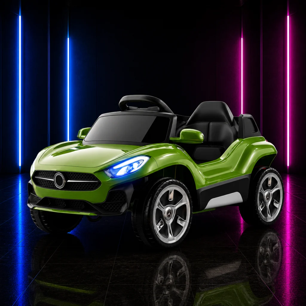 Carrinho Elétrico Infantil 6V Cross Sport Verde