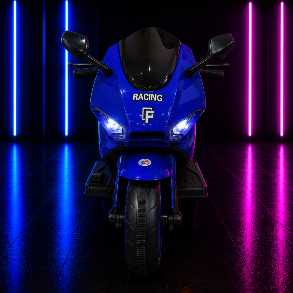 Moto Elétrica Infantil 6V GP Rider Azul