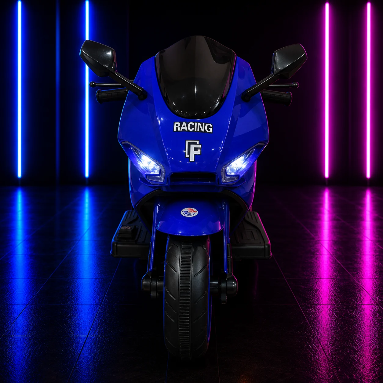 Moto Elétrica Infantil 6V GP Rider Azul