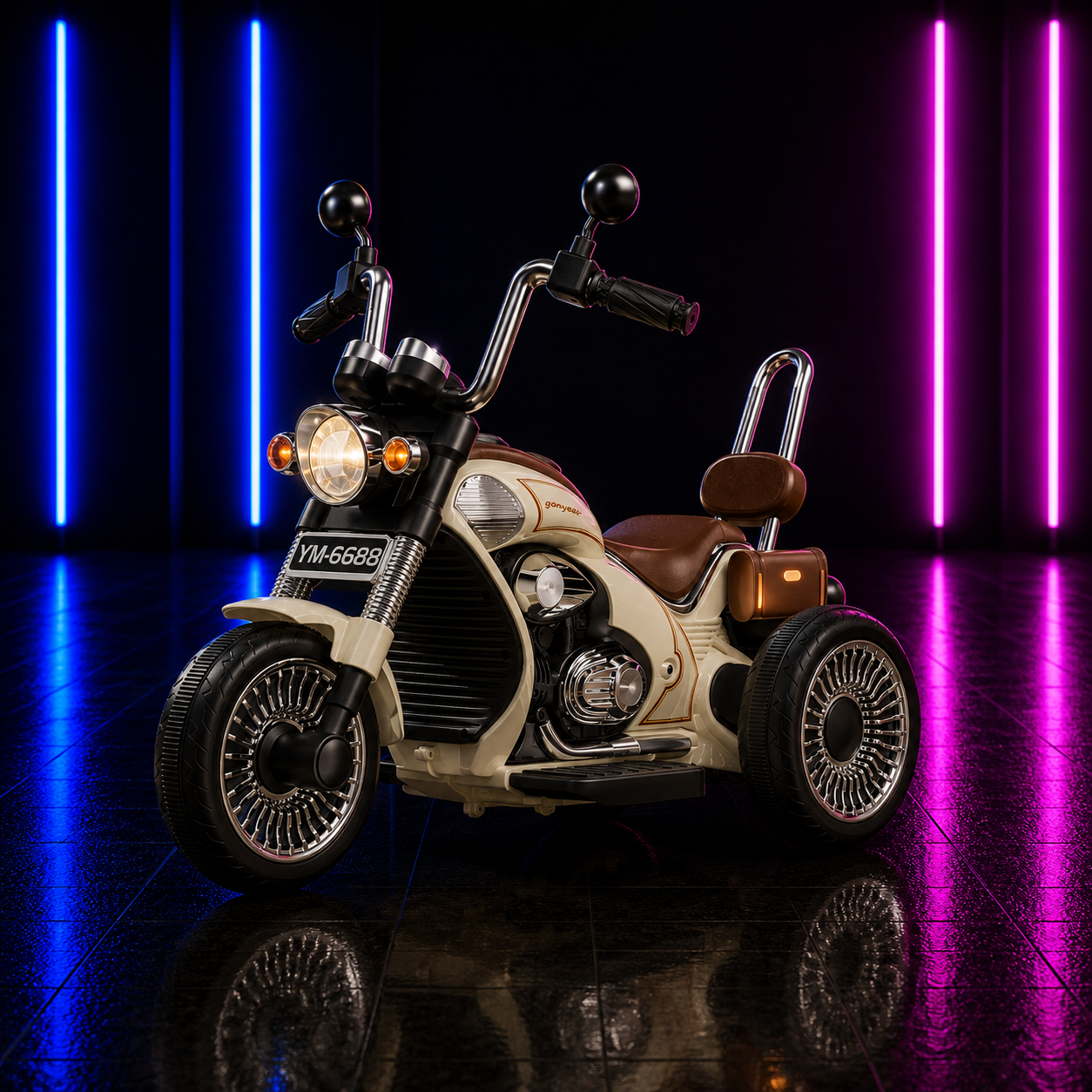 Moto Elétrica Infantil 6V Road Rider