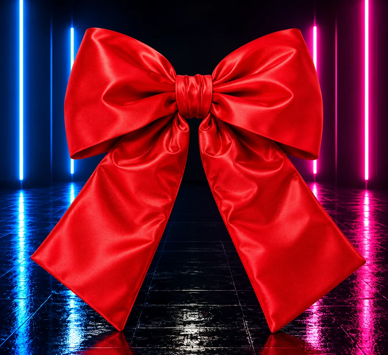 Laço Decorativo Gigante para Carrinho Elétrico Infantil – Vermelho